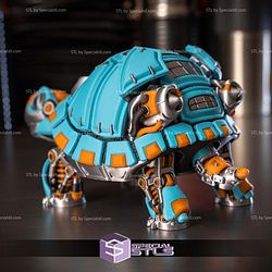 Basic STL Collection Articulated Robot Tortoise