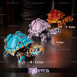 Basic STL Collection Articulated Robot Tortoise