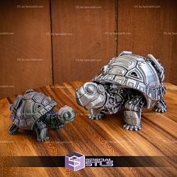 Basic STL Collection Articulated Robot Tortoise