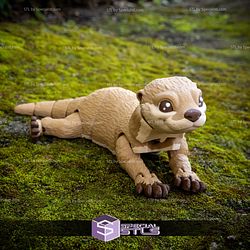 Basic STL Collection Articulated River Otter
