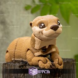 Basic STL Collection Articulated River Otter