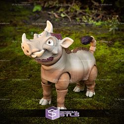 Basic STL Collection Articulated Warthog