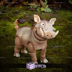 Basic STL Collection Articulated Warthog