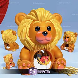 Basic STL Cute Lion King Teddy