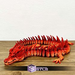 Basic STL East Dragon Yuzhi Print in Place