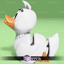 Basic STL Damy Cute Duck Articulated