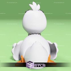Basic STL Damy Cute Duck Articulated