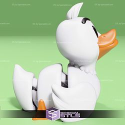 Basic STL Damy Cute Duck Articulated