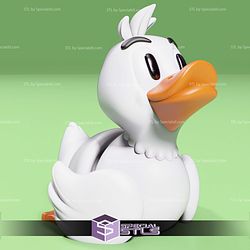 Basic STL Damy Cute Duck Articulated