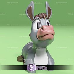 Basic STL Moofy Cute Donkey Articulated