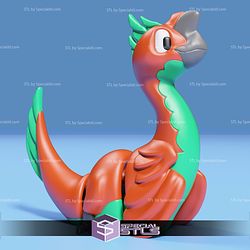 Basic STL Oviraptor Cute Dinosaur Articulated Print in Place