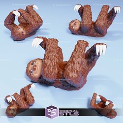 Basic STL Sloth Cute Pot Pen Holder