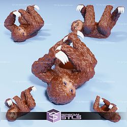 Basic STL Sloth Cute Pot Pen Holder