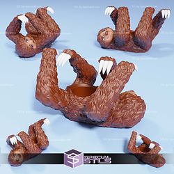 Basic STL Sloth Cute Pot Pen Holder