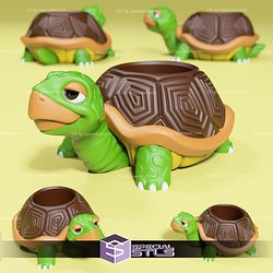 Basic STL Turtle Cute Pot Pen Holder