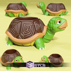 Basic STL Turtle Cute Pot Pen Holder