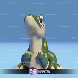 Basic STL Spinosaurus Cute Dinosaur Articulated Print in Place