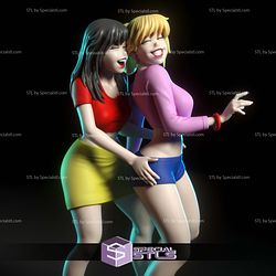 Betty and Veronica Archie comics 3D Printer Files