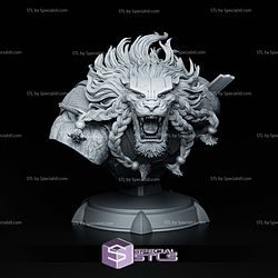 Battle Beast Invincible Bust 155mm 3D Printer Files