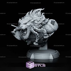 Battle Beast Invincible Bust 155mm 3D Printer Files