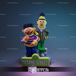Bert And Ernie Sesame Street 3D Printer Files