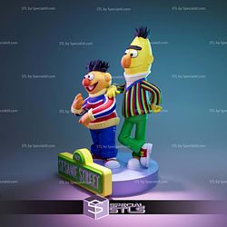Bert And Ernie Sesame Street 3D Printer Files