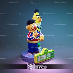 Bert And Ernie Sesame Street 3D Printer Files