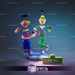 Bert And Ernie Sesame Street 3D Printer Files