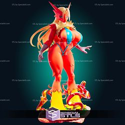 Blaziken Super Curvy Pokemon 3D Printer Files