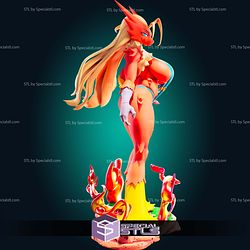 Blaziken Super Curvy Pokemon 3D Printer Files