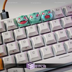 Bulbasaur Pokemon Keycap 3D Printer Files
