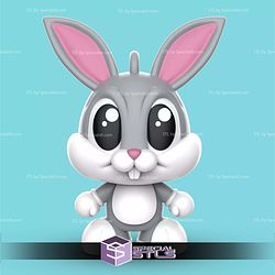 Bugs Bunny Kawaii 3D Printer Files