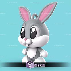 Bugs Bunny Kawaii 3D Printer Files