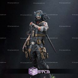 BRZRKR Keanu Reeves 3D Printer Files