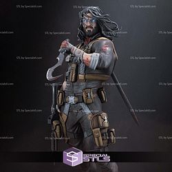 BRZRKR Keanu Reeves 3D Printer Files