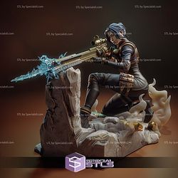 Caitlyn Kiramman Arcane 155mm 3D Printer Files