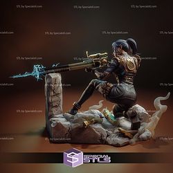 Caitlyn Kiramman Arcane 155mm 3D Printer Files