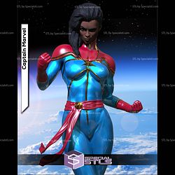Captain Marvel Standalone 3D Printer Files