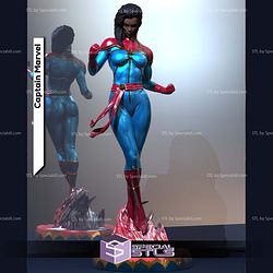 Captain Marvel Standalone 3D Printer Files