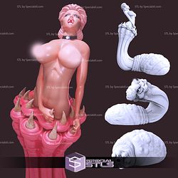 Carnictis Eating Female Vore Worm NSFW 3D Printer Files