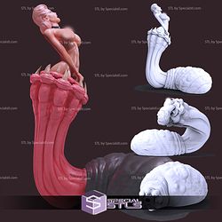 Carnictis Eating Female Vore Worm NSFW 3D Printer Files