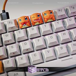 Charmander Pokemon Keycap 3D Printer Files