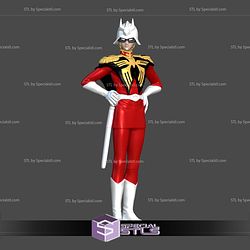 Char Aznable Gundam Pilot 3D Printer Files