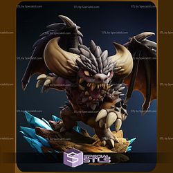 Chibi Nergigante Monster Hunter World 3D Printer Files
