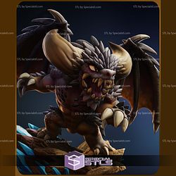 Chibi Nergigante Monster Hunter World 3D Printer Files