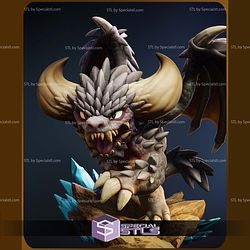Chibi Nergigante Monster Hunter World 3D Printer Files