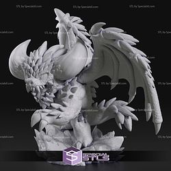 Chibi Nergigante Monster Hunter World 3D Printer Files