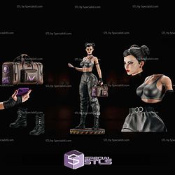 Chun Li Suitcase 3D Printer Files