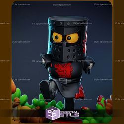 Chibi The Black Knight Monty Python and the Holy Grail STL