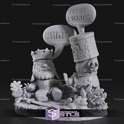Chibi The Black Knight Monty Python and the Holy Grail STL